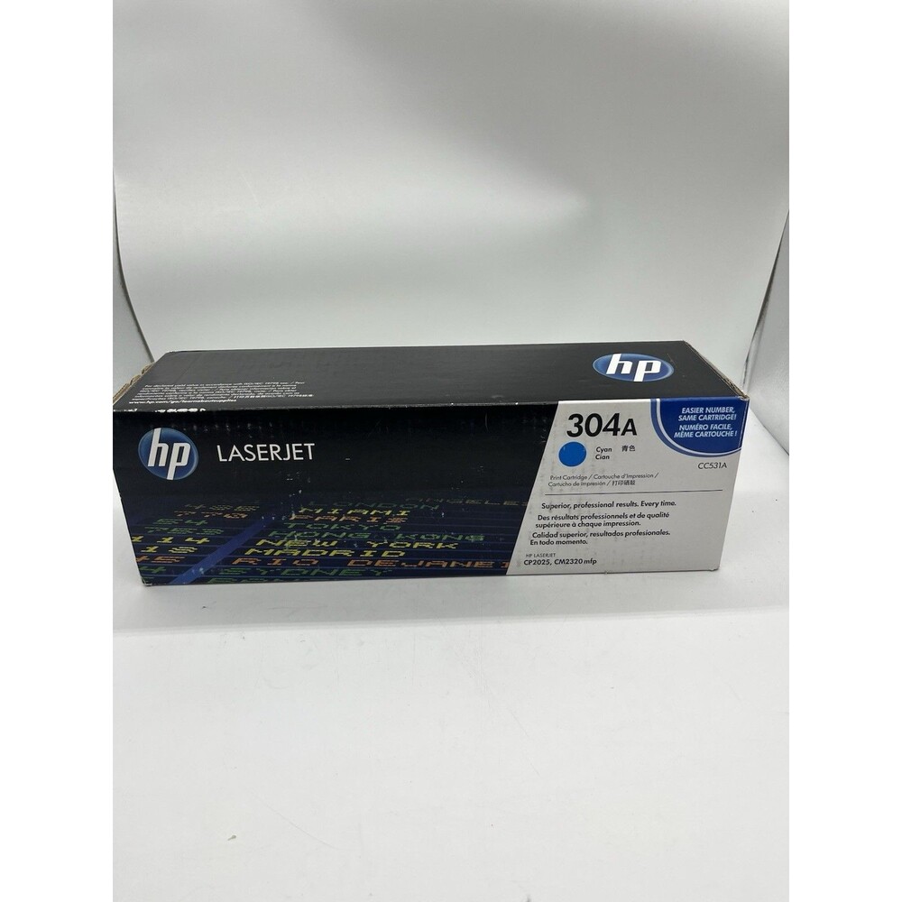 Genuine HP 304A Toner Set Yellow Cyan Magenta CC531A CC532A CC533A